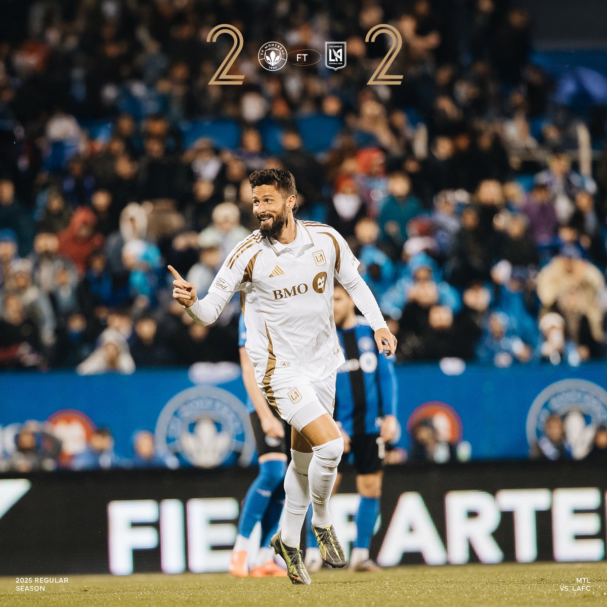 LAFC's tweet photo. We head home with a point.
#MTLvLAFC https://t.co/z8lKFmA397