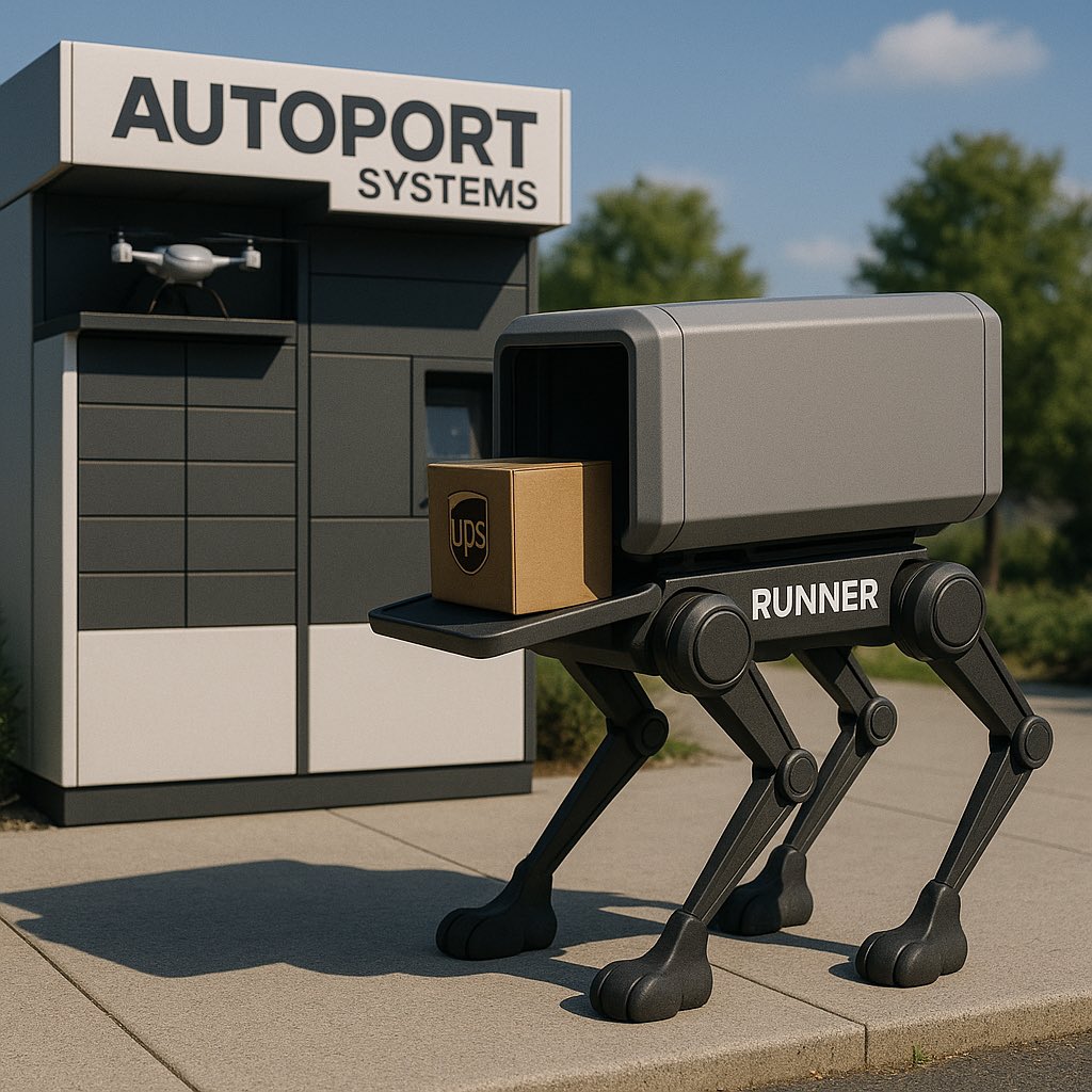 B_Gerbz's tweet photo. @UPS When are you going to let me design a robot for you? Let’s Talk! https://t.co/lFdNRmxldU
