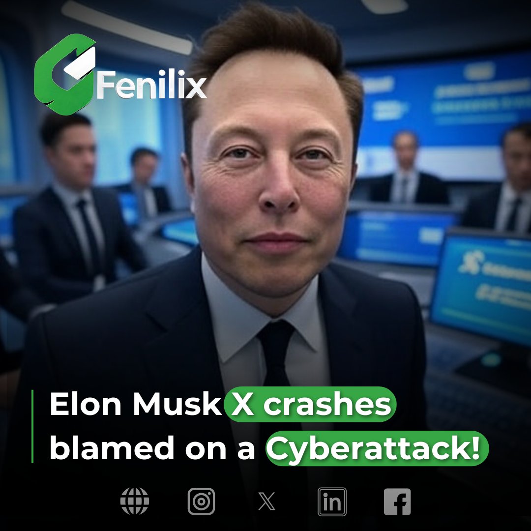 Fenilix_'s tweet photo. X is down! Elon Musk blames a Cyberattack for outages hitting thousands. Will this impact CryptoTrading? Check our blog!
Blog : [https://t.co/CnbaGEbO2B]
#PumpFun #PumpSwap #RevenueSharing #Memecoin #SolanaDEX #TokenCreators #DeFiNews #CryptoTrading #SolanaBlockchain #DEXRevenue https://t.co/G3joQtqBvd
