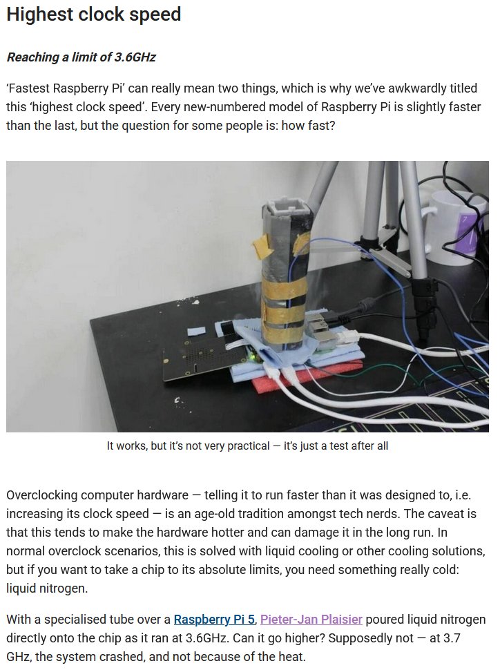 SkatterBencher (@skatterbencher) on Twitter photo Buying a RPi 5 8GB - $80
Overclocking RPi 5 with LN2 - $500
Getting featured on the official <a href="/Raspberry_Pi/">Raspberry Pi</a> website ...
Priceless.
raspberrypi.com/news/extreme-r… Buying a RPi 5 8GB - $80
Overclocking RPi 5 with LN2 - $500
Getting featured on the official <a href="/Raspberry_Pi/">Raspberry Pi</a> website ...
Priceless.
raspberrypi.com/news/extreme-r…