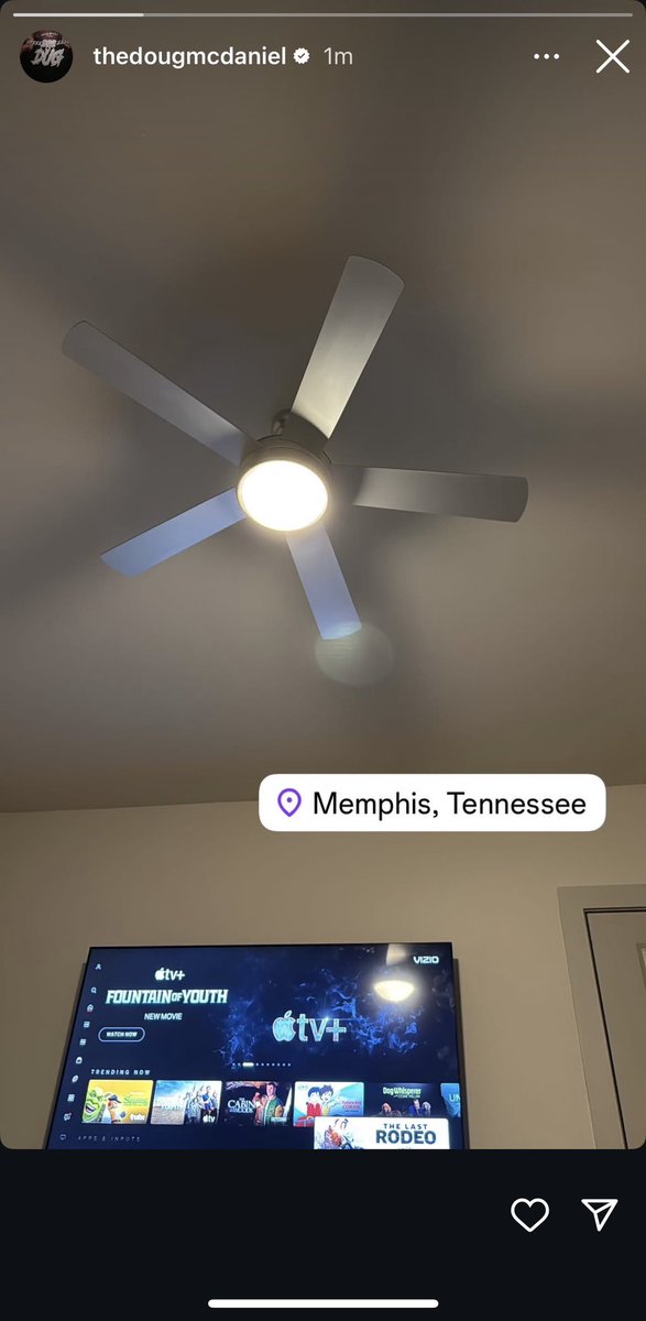 Kansas State transfer Dug McDaniel has arrived in Memphis (via his IG).