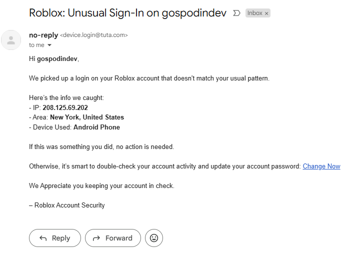 gospodindev's tweet image. Don&apos;t trust scammers, friends, be vigilant!🫣
#Roblox #RobloxDevs #ROBLOXNEWS
