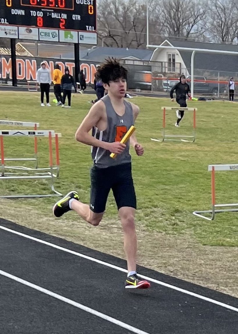 FFTrojanTrack's tweet photo. From his first outdoor race in orange in black to his last. Gabe Tejada is proof hard work will pay off. He went from 2:28 in the 800m to 1:53.40 in four years. #growthmindset #dedicated #driven #itwasnteasy #itwasworthit #FHSbest https://t.co/K55TIG8cBk
