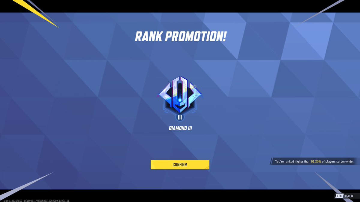 Al👀k (@alook_gg) on Twitter photo After working as an analyst for the <a href="/WatchRRL/">Resilient Rivals League</a> I really felt like I needed to put in a grind to get at least diamond in <a href="/MarvelRivals/">Marvel Rivals</a>
Mission accomplished After working as an analyst for the <a href="/WatchRRL/">Resilient Rivals League</a> I really felt like I needed to put in a grind to get at least diamond in <a href="/MarvelRivals/">Marvel Rivals</a>
Mission accomplished