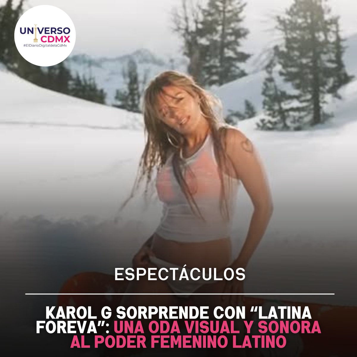 Nieve, fuego y fuerza latina. Karol G lo hizo otra vez. 🔥
Conoce todos los detalles: tinyurl.com/35v93syr 🎶
<a href="/karolg/">LABICHOTA</a>