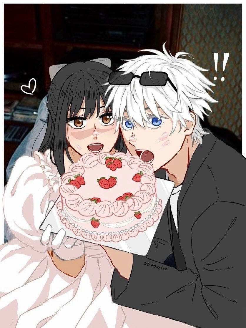 it's them! ❤️ #gojohime