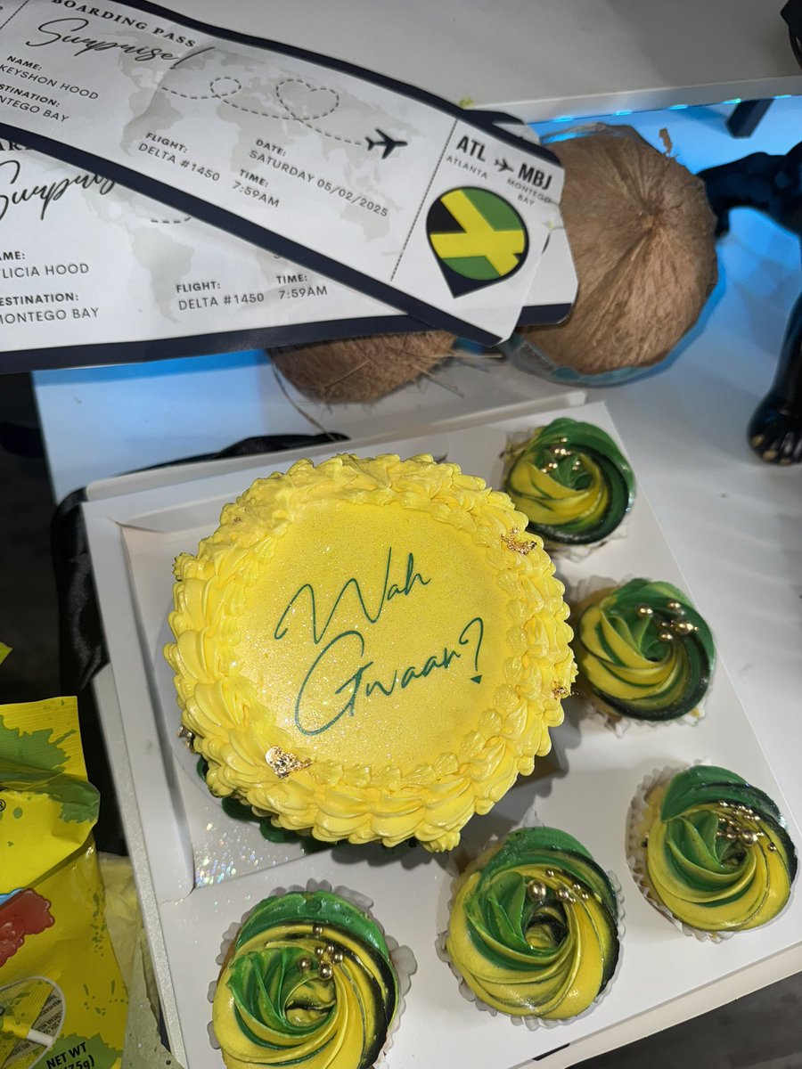 She blind folded me and surprised me with a fully booked trip to Jamaica. Idk yall i think ima gone head keep dis 1  Cause at first i said i was gone leave after 2 years but i change my mind. She got money and stuff.