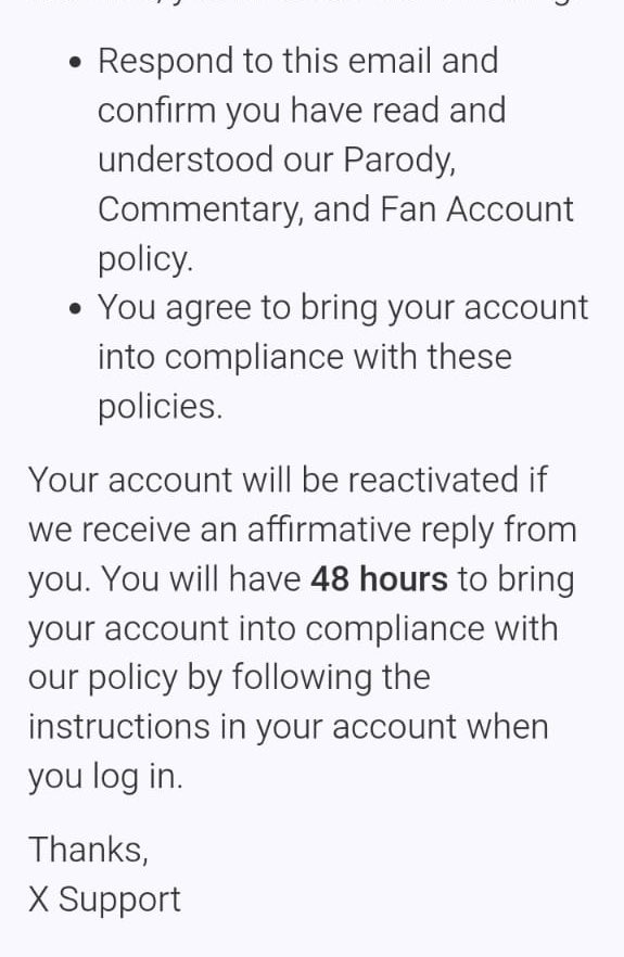 Thank you for your concern brother 🥰

But I have received X Support Email and I will get my account in next 48 Hours 🎁

I am just waiting for that time 🤩