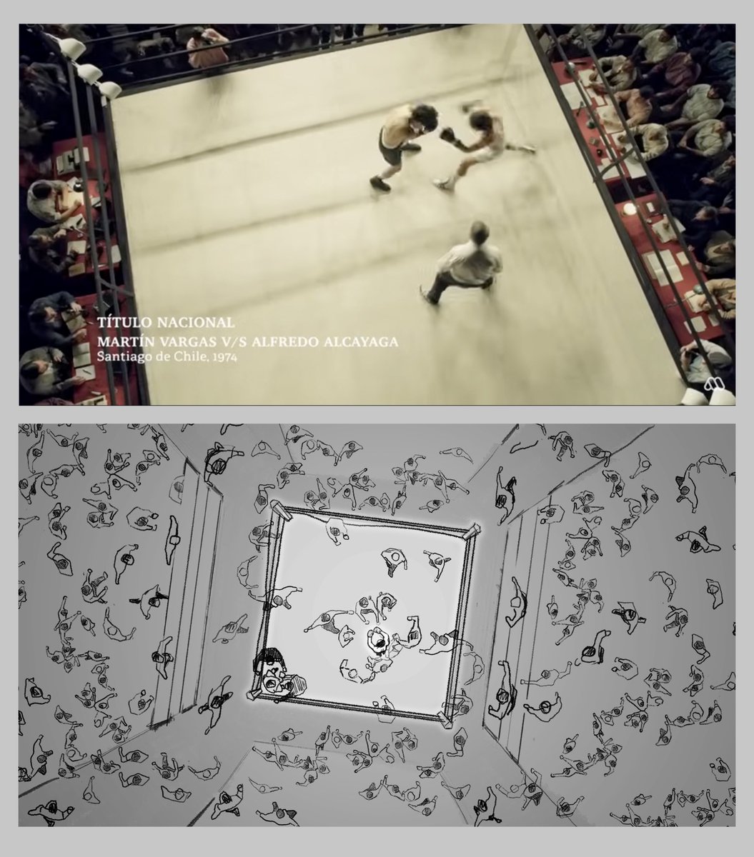 IgnacioRuizCine's tweet photo. Desde el 2010 viví unos años cinco años haciendo storyboards. Luego ya pocas producciones los usaban y actualmente para ficción me piden hacer viñetas de los planos con Vfx. Fue el caso de “Martín, el hombre y la leyenda” el 2017 🤓 más dibujos en https://t.co/pS87f4KYaF https://t.co/wQokEqgAr0