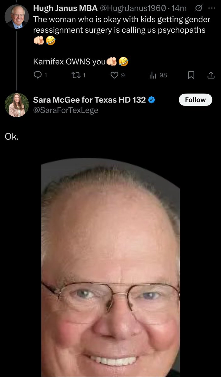 Might be one of my biggest accomplishments on here. Just successfully baited a person running for a government position😭

This is what the Democratic Party has come to btw😭

(Photo just in case her dumbass deletes it)