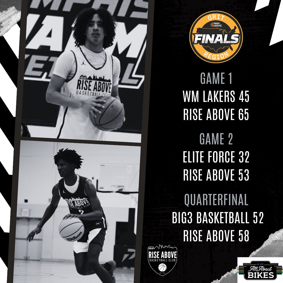 Rise Above Basketball Club (@riseabovebc) on Twitter photo 16U Elite went 3-0 today at <a href="/PHCircuit/">Prep Hoops Circuit 🏀</a> Grit Region Finals in Chicago! They play in the Silver Championship Semifinal tomorrow at 1:25 PM!
#TeamRiseAbove #RABC #phgritregionfinals 16U Elite went 3-0 today at <a href="/PHCircuit/">Prep Hoops Circuit 🏀</a> Grit Region Finals in Chicago! They play in the Silver Championship Semifinal tomorrow at 1:25 PM!
#TeamRiseAbove #RABC #phgritregionfinals