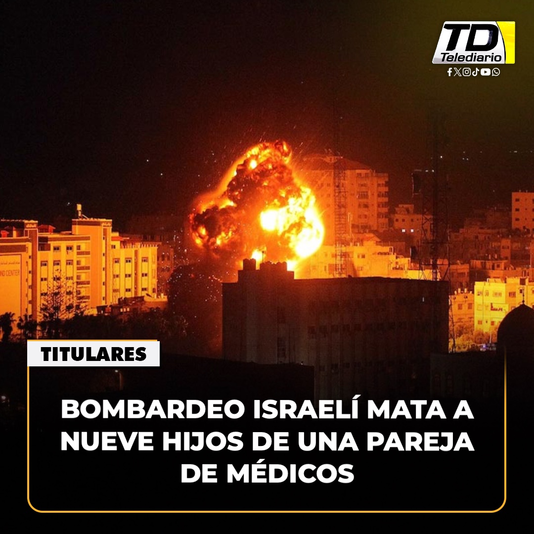 😲IMPACTANTE | Según el hospital, el único hijo superviviente de la familia tiene 10 años. #Israel ➡ bit.ly/43IzkLc