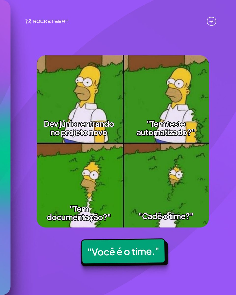 rocketseat's tweet image. Qual é o mais real pra você? 😂

Conta nos comentários ou marca aquele dev que VIVE esses memes no dia a dia!

#DevLife #MemesDeDev #Programação #Tech #Frontend #Backend #Fullstack