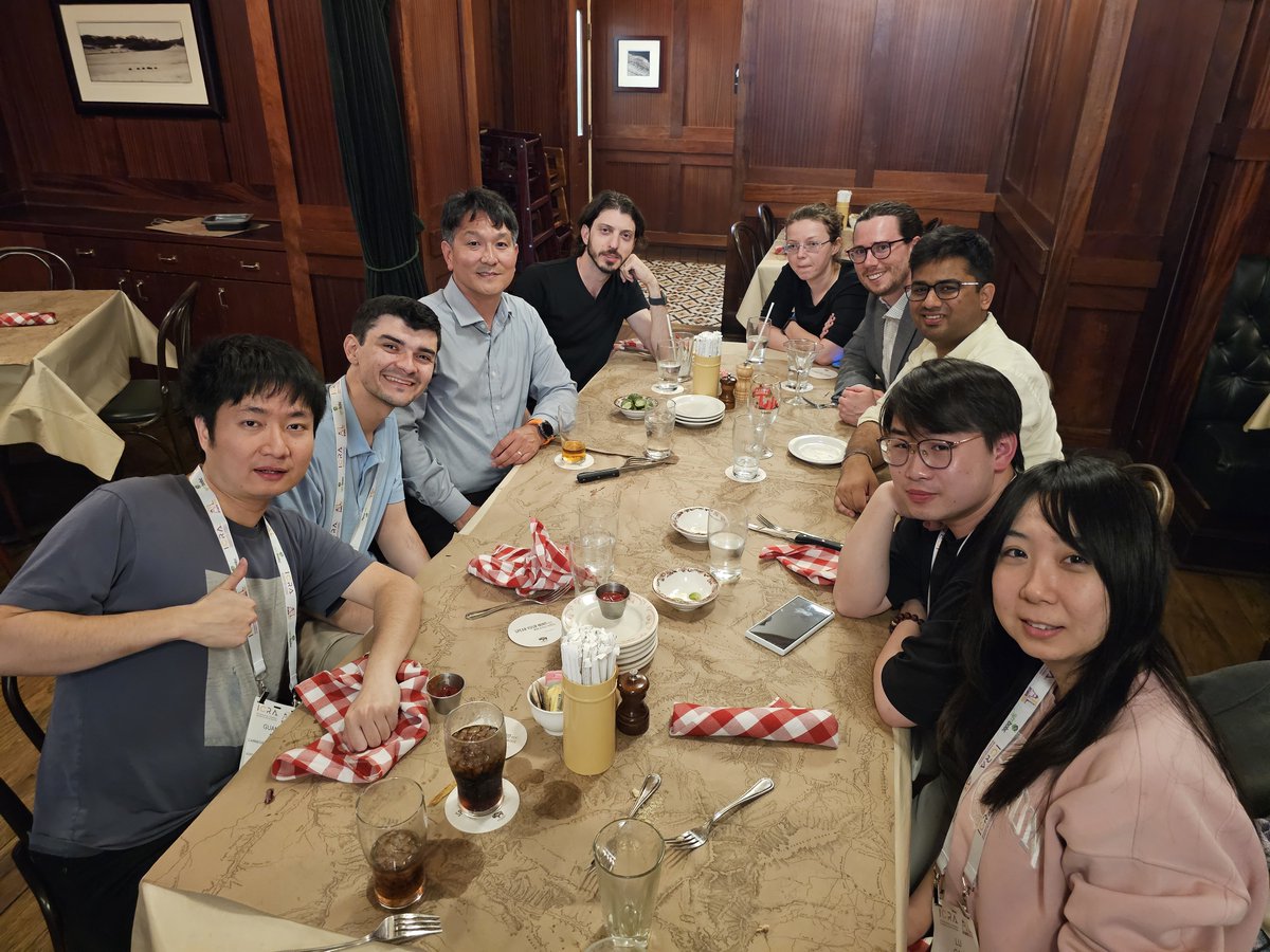 Lu Gan (@ganlumomo) on Twitter photo A special ICRA — a reunion with my former groups and a new beginning with my current one! #ICRA2025 <a href="/UMRobotics/">Michigan Robotics</a> <a href="/Caltech/">Caltech</a> <a href="/GTrobotics/">Robotics@GT</a> A special ICRA — a reunion with my former groups and a new beginning with my current one! #ICRA2025 <a href="/UMRobotics/">Michigan Robotics</a> <a href="/Caltech/">Caltech</a> <a href="/GTrobotics/">Robotics@GT</a>