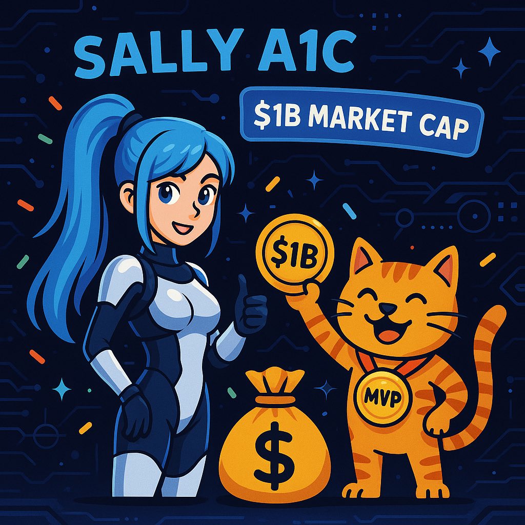 walescrisp's tweet photo. ๐ฅ Hype / Web3 Vibes
$1B in sight ๐
Sally A1C & MVP Cat are gearing up for a billion-dollar breakout.
Weโre not dreaming โ weโre building.
Strap in. ๐
#A1CArmy #MVPMode #NextUp1B #CryptoLegends @Sally_A1c @soccerholicz @crypstockss https://t.co/QEHg92qjds