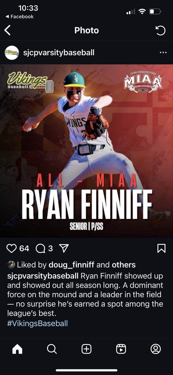 Warriors Baseball (@moco_warriors) on Twitter photo Congrats <a href="/ryanfinniff2025/">Ryan Finniff</a> . Ryan only played one season with us, but he is a Warrior through and through. Great family and great work ethic. Nice job bud! Congrats <a href="/ryanfinniff2025/">Ryan Finniff</a> . Ryan only played one season with us, but he is a Warrior through and through. Great family and great work ethic. Nice job bud!
