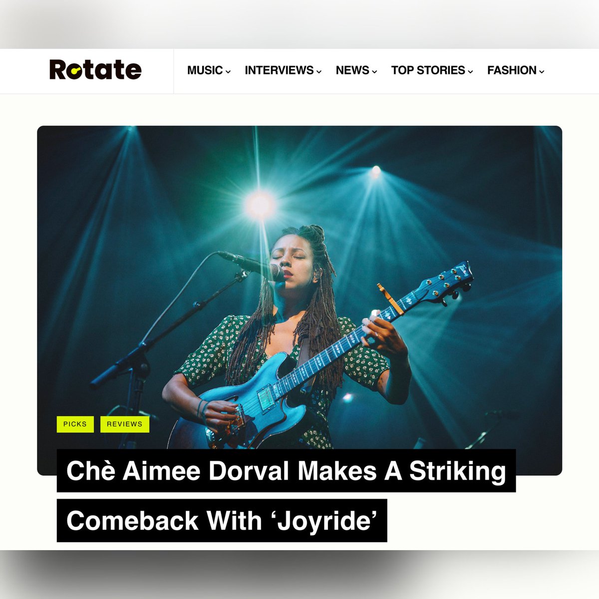 "Channeling Goldfrapp’s glamorous grit, Bonobo’s organic grooves, + Lana Del Rey’s cinematic melancholy, Dorval crafts a hypnotic ode to self-possession—one that refuses to apologize for taking up space." - <a href="/RotateMag/">Rotate Magazine</a> reviews <a href="/CheAimee/">Ché Aimee Dorval</a>'s 'Joyride'!🙌 

🔗 fritzme.info/zyevK2