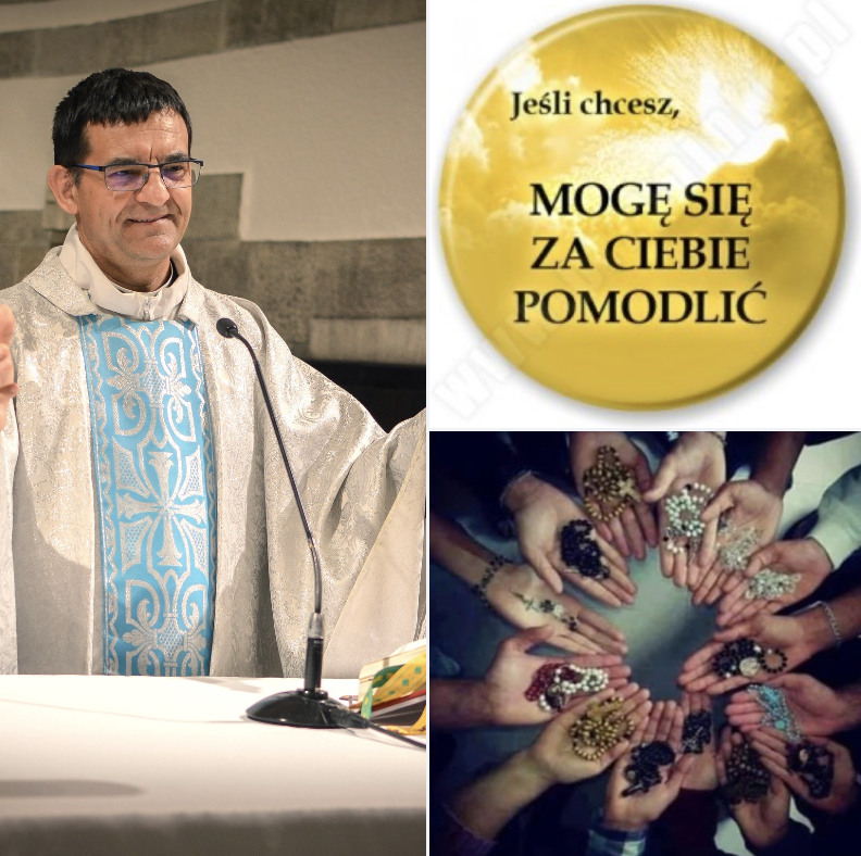 MarekJanPytko's tweet photo. Drodzy Przyjaciele, Siostry i Bracia,

przyjmuję intencje modlitewne na Mszę św., którą będę odprawiał, w najbliższy poniedziałek od godz. 15.oo.

Proszę także zjednoczyć się z ofiarą tej Mszy - choćby jedną 10tką Różańca św., zarówno w intencjach własnych jak i wszystkich pozostałych osób, aby wspólne łaski z Nieba były jeszcze większe i bardziej owocne!
Módlmy się Wszyscy z Determinacją i żywą Wiarą! JEZUS jedynym PANEM i KRÓLEM naszym JEST!

Błogosławię !+
Ks. Marek

Ps. Gdyby poza tym, ktoś chciał, zamówić Msze św., to zapraszam. Proszę pisać w wiadomościach, przez Messanger lub pod adresem: nowenny139@gmail.com