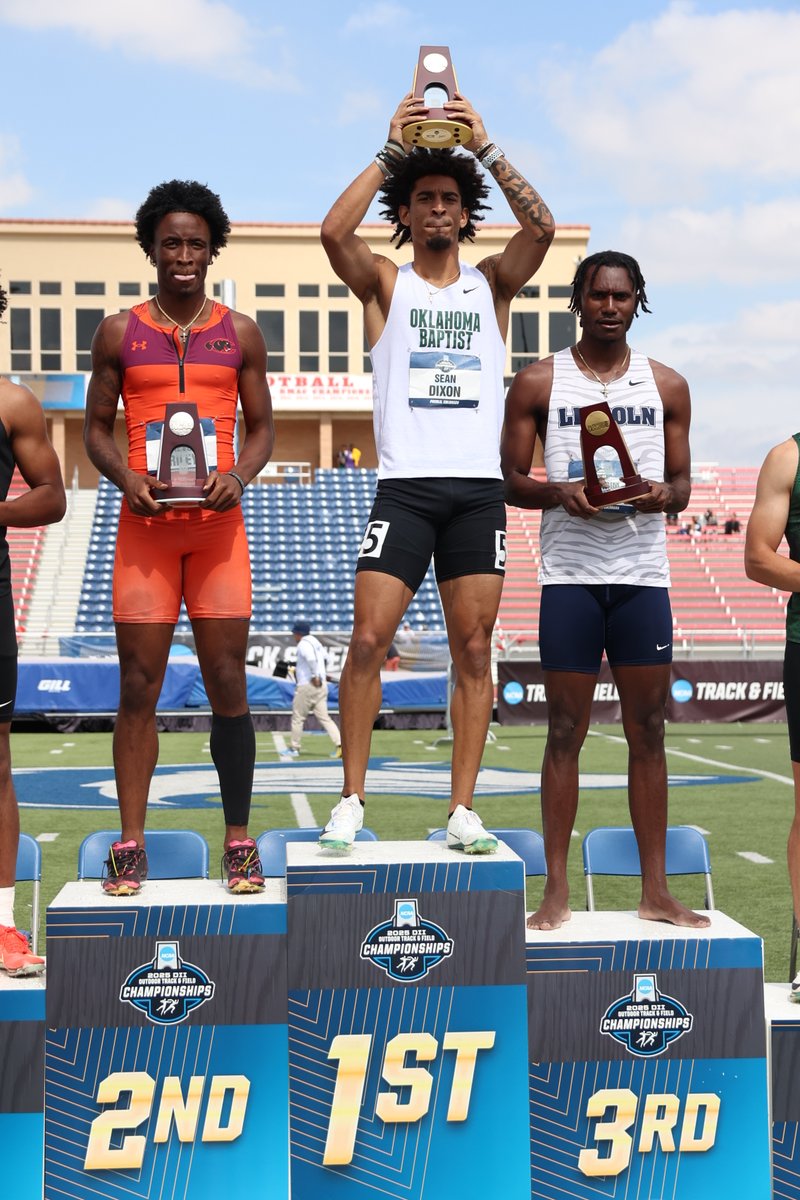 Our very own Sean Dixon wins the first individual track and field championship in the NCAA Division II era!