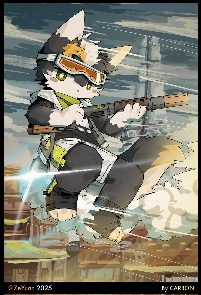 EchouoEchouo2's tweet image. “敌人失衡！起来，我跟你打回去！”
 by @CarbonTheCatUwU