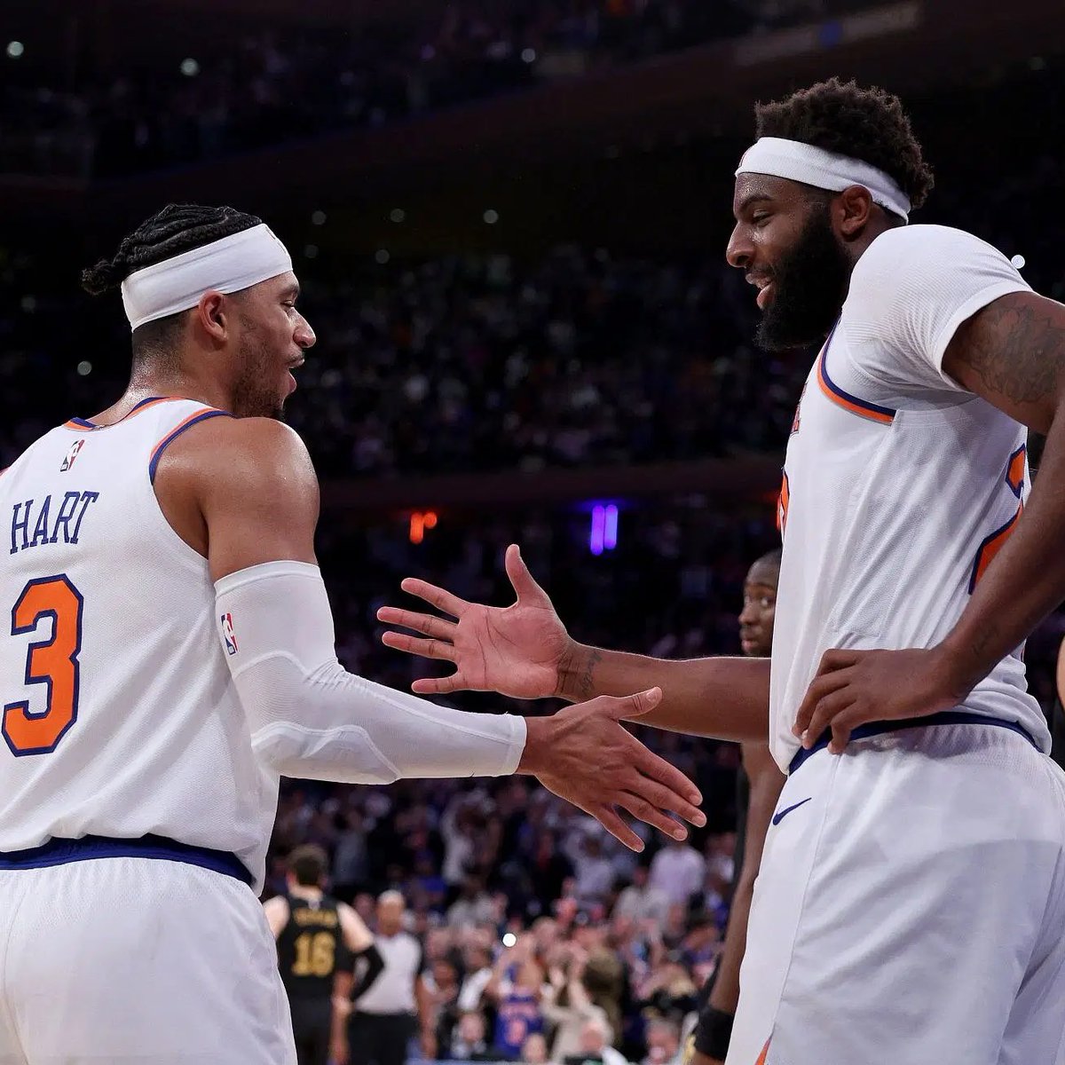 LegionHoops's tweet image. REPORT: The Knicks are expected to replace Josh Hart with Mitchell Robinson in the starting lineup for Game 3 vs. Pacers.

(via @IanBegley, @CPTheFanchise)