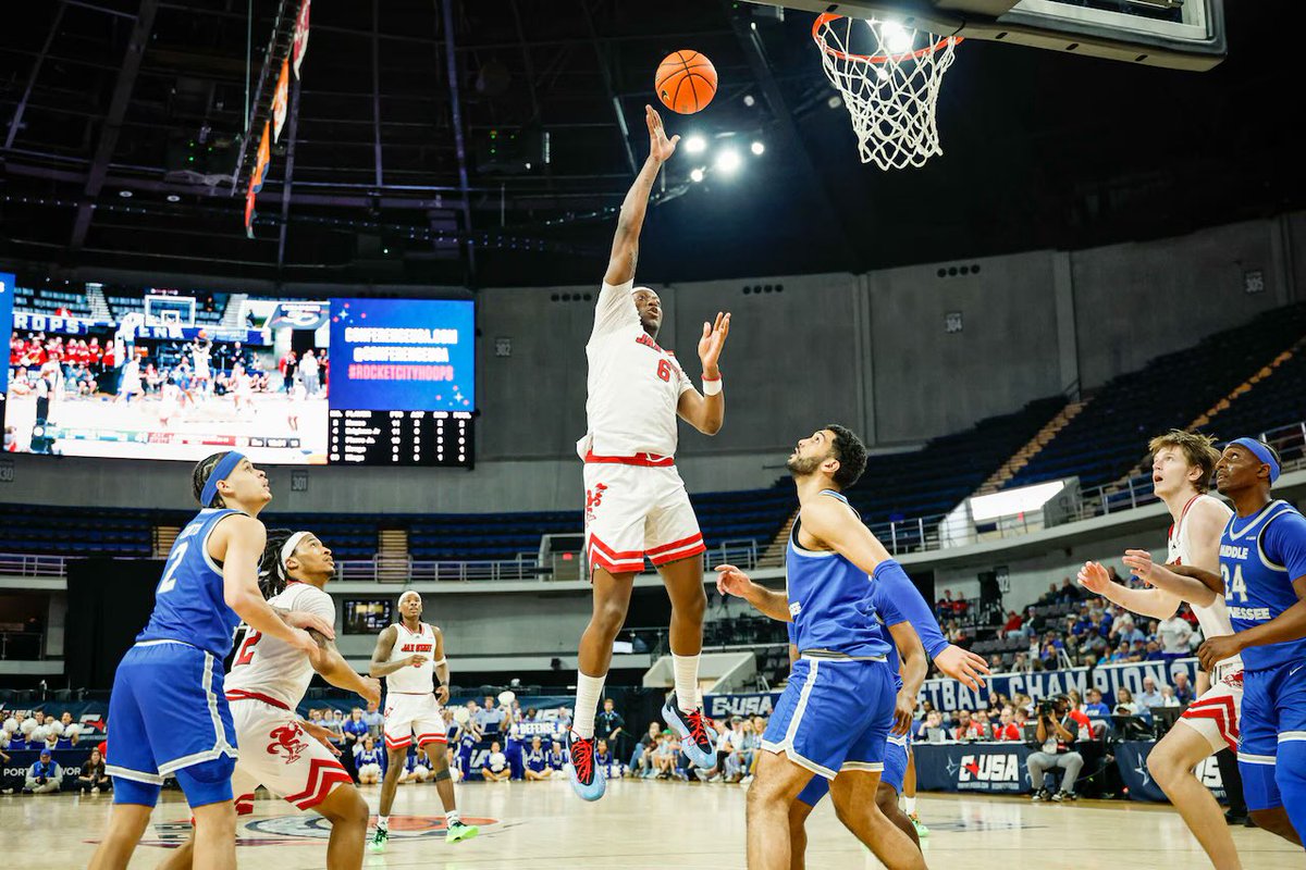 Jacksonville State finished first or second in the Conference USA tournaments/meets/games in these sports this season:
- Football
- Men’s basketball
- Women’s golf
- Bowling
- Softball
- Baseball (playing for title on Sunday)