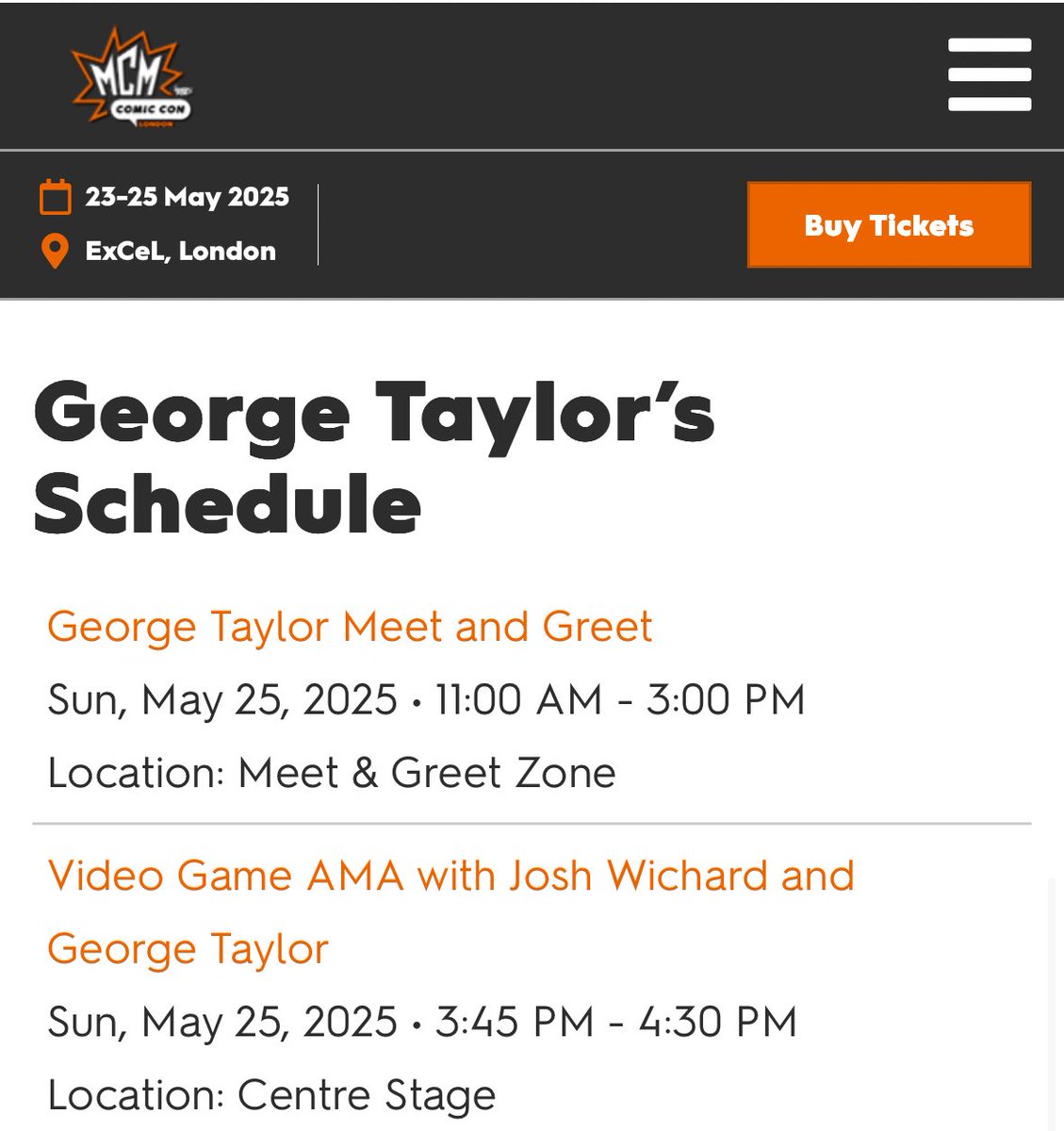 Today I’m at MCM Comic Con London! If you’re there, come say hi! And I’ll be talking with the most excellent Josh Wichard about all things voice acting too