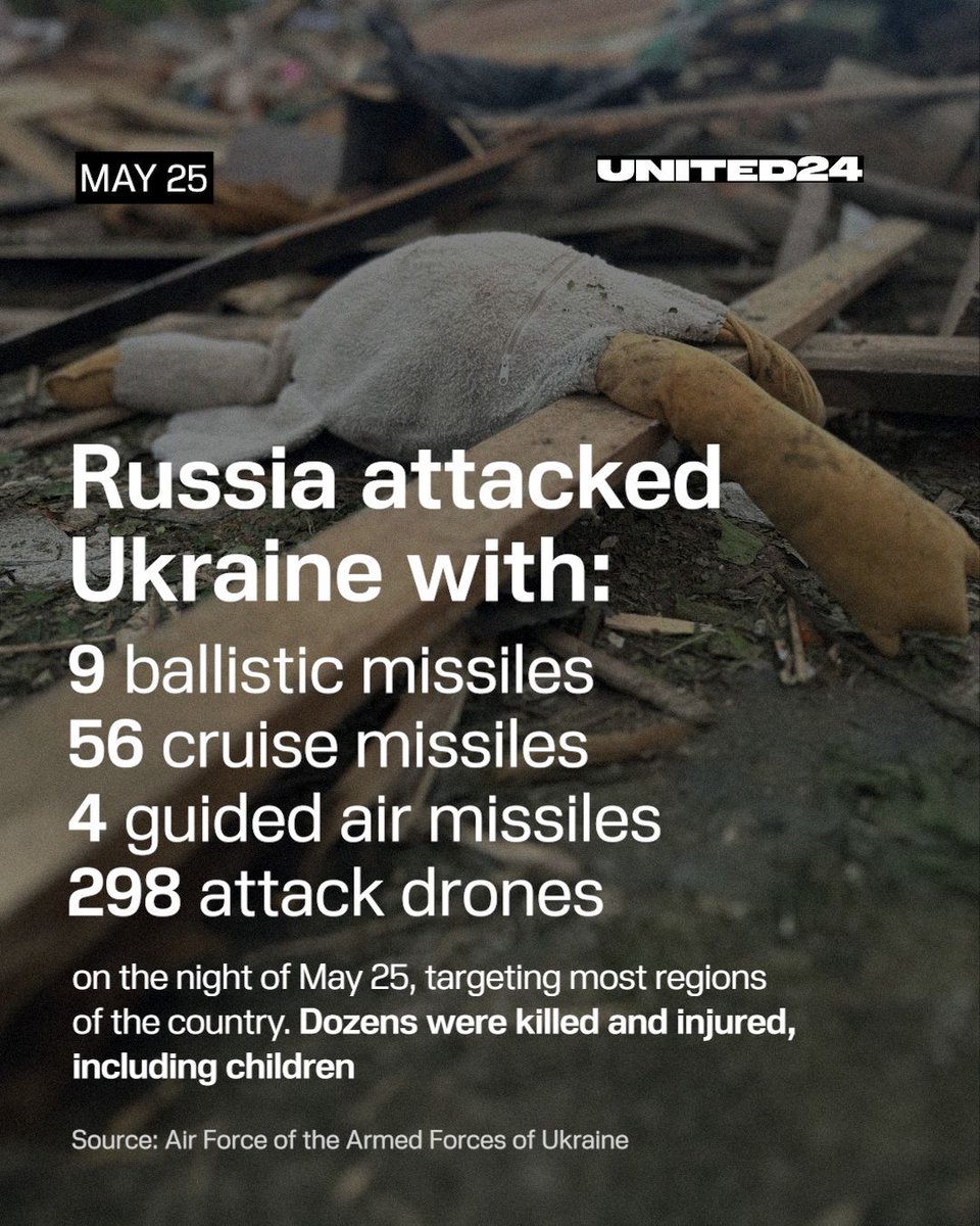 The only “peace memorandum” Russia offers is 69 missiles and 298 drones raining down on sleeping Ukrainians.