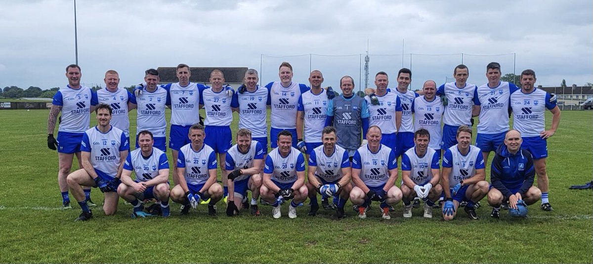 waterfordmaster's tweet photo. 🔵⚪️Waterford Masters Result🔵⚪️
🏆  All Ireland Masters Championship

Laois 2:11 (17)
Waterford 0:11(11)

We open this year’s championship with defeat.

Next up is a home fixture V Wicklow on June 7th

Venue &amp; time TBC https://t.co/g31gPjDvJV