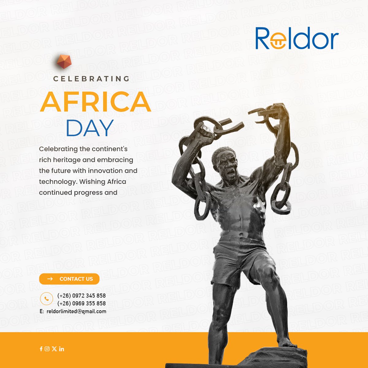 ReldorZm's tweet photo. Revisiting Our History, Shaping Our Future.
Happy Africa Day https://t.co/VR4xl3Skoc