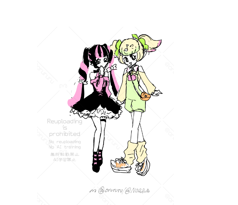 「そのうち公式で多分出るよな人姿」|ノルのイラスト