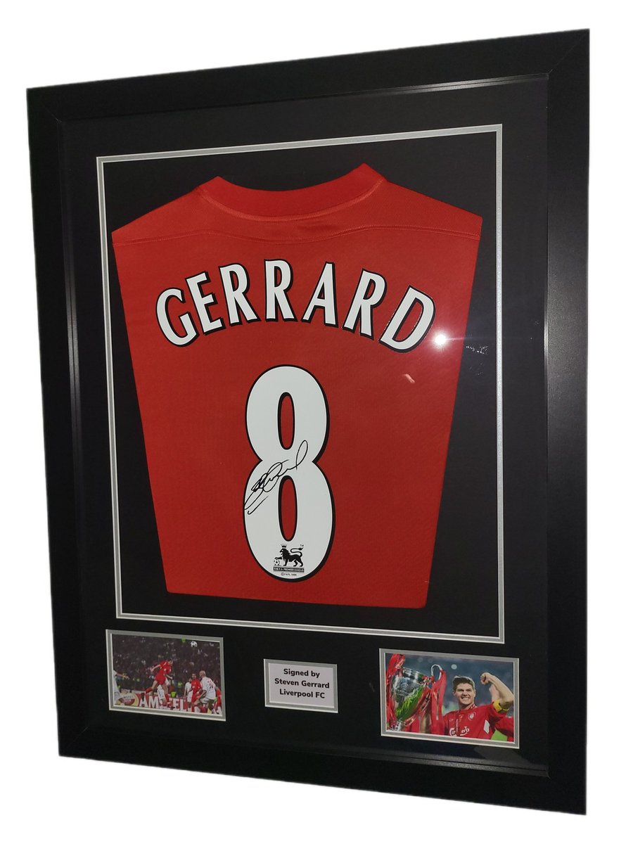 20 years ago today, the miracle of Istanbul

£25 off any orders on Gerrard signed framed shirts placed today using Istanbul10 

framedshirt.com