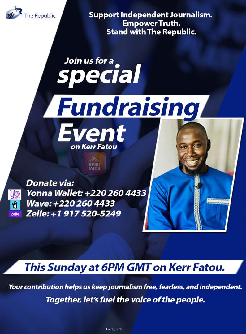 Join the event today! Whatever you can donate, however small, please do. Wave, PayPal, Yonna Wallet.