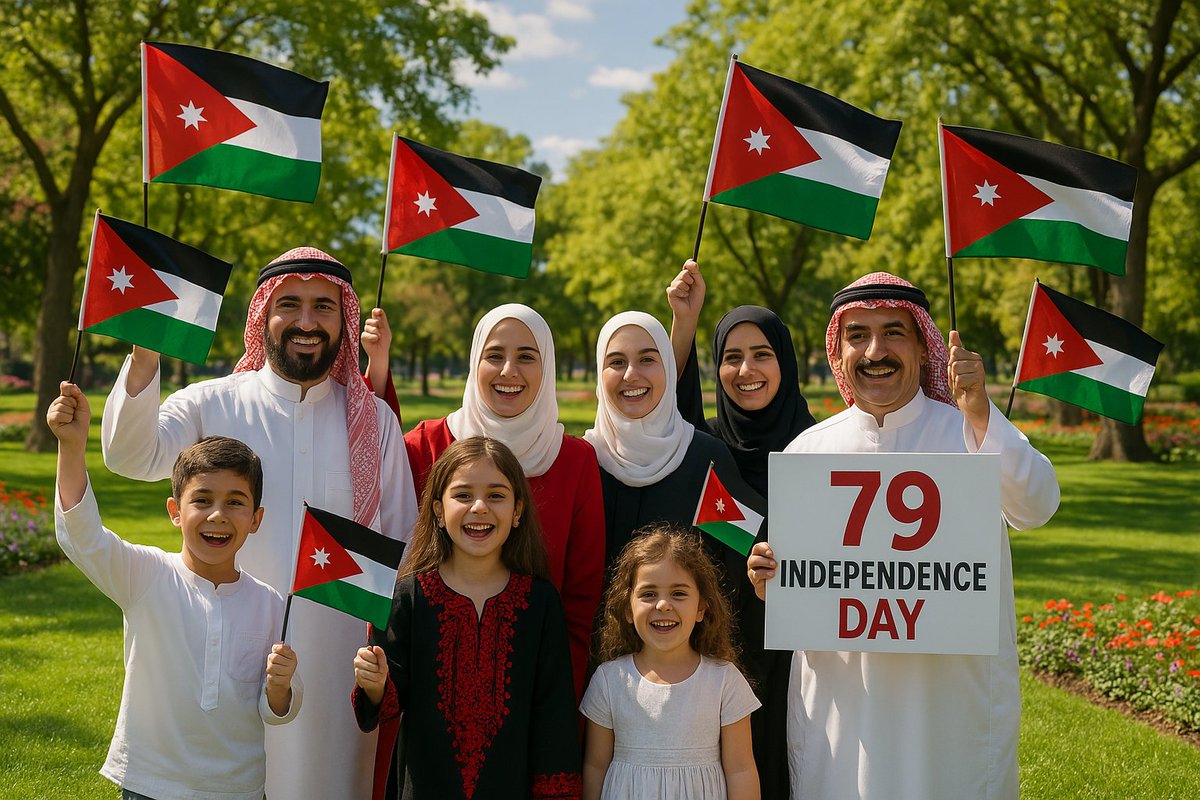 wfbibi's tweet photo. Happy Independence day 🇯🇴 
#Jo #Independence #celebration https://t.co/j6WNN1R3nV