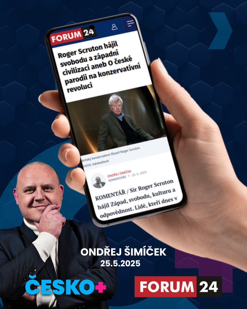 ČESKO.plus (@ceskoplus) on Twitter photo Přečtěte si článek našeho <a href="/Sima_Ondra/">Ondřej Šimíček 🇨🇿➕ 🇮🇱🇺🇦</a> !🧐Proč tzv. konzervativci volající po „kulturní revoluci zprava“ nejsou řešením, ale jen druhou stranou téže mince progresivní deviace? Více zde: shorturl.at/fd3E9 Přečtěte si článek našeho <a href="/Sima_Ondra/">Ondřej Šimíček 🇨🇿➕ 🇮🇱🇺🇦</a> !🧐Proč tzv. konzervativci volající po „kulturní revoluci zprava“ nejsou řešením, ale jen druhou stranou téže mince progresivní deviace? Více zde: shorturl.at/fd3E9