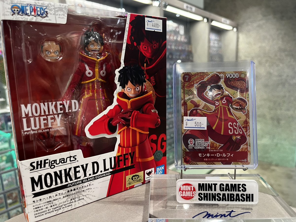 MINTGAMES心斎橋 商品情報】 S.H.Figuarts モンキー・D・ルフィ -未来 