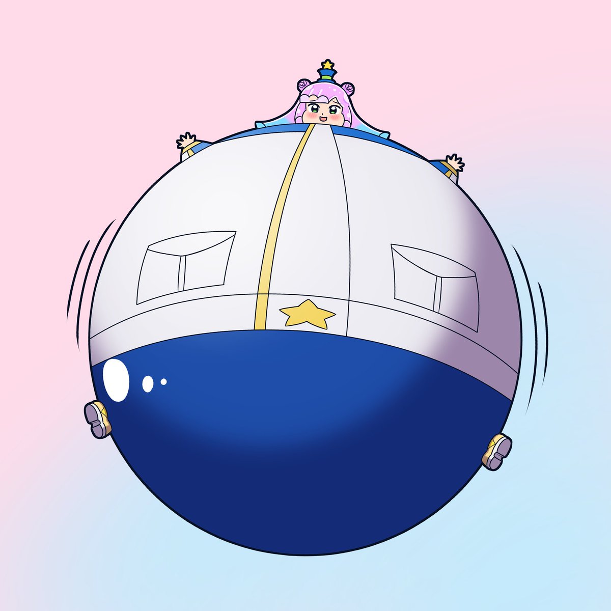 bouncy ball puniru
#ぷにるはかわいいスライム 
#膨体