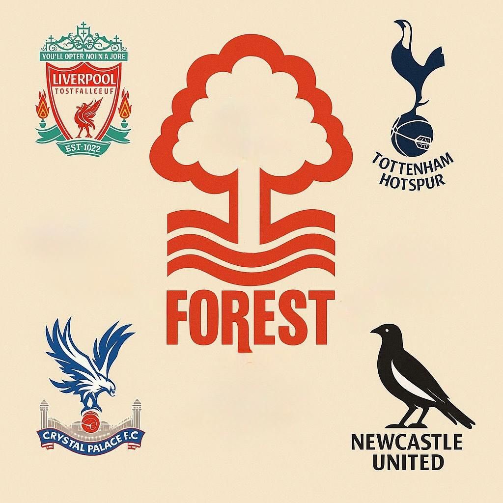 The 2024-2025 season is ‘THE YEAR OF THE BIRDS’
<a href="/LFC/">Liverpool FC</a>-<a href="/premierleague/">Premier League</a> Liver Bird
<a href="/NUFC/">Newcastle United</a> -<a href="/Carabao_Cup/">Carabao Cup</a> Magpies
<a href="/CPFC/">Crystal Palace F.C.</a> -<a href="/TheFACup/">The Emirates FA Cup</a> Eagles
<a href="/SpursOfficial/">Tottenham Hotspur</a>-<a href="/EuropaLeague/">UEFA Europa League</a> Cockerel
I’m only saying but BIRDS LOVE TREES 🤣 so will <a href="/NFFC/">Nottingham Forest</a> make this complete &amp; qualify for the <a href="/ChampionsLeague/">UEFA Champions League</a> ?