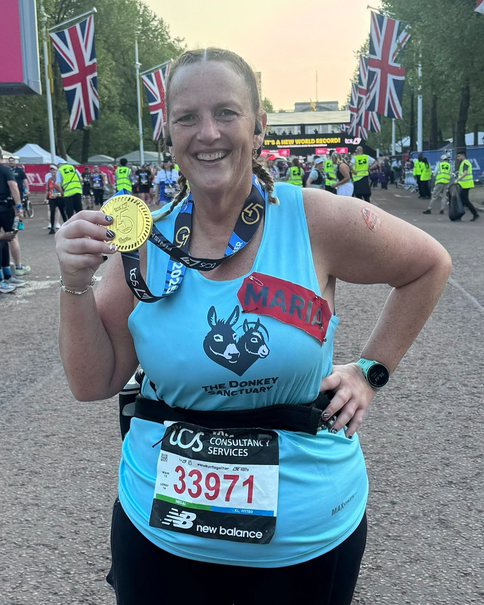 One month ago, eight intrepid Team Donkey Sanctuary runners took on the 26-mile London Marathon in aid of donkeys in need. 🥇

We caught up with some of our fantastic team to find out how they got on ➡️ bray.news/43qbdjg