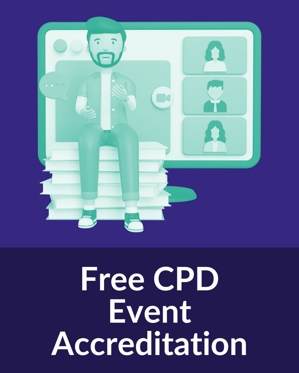 AdvantageAcc's tweet photo. Increase attendance, boost reputation and add value with FREE event CPD accreditation.

Find out more: https://t.co/Cx1nVv044i

#CPD #EventMarketing #ProfessionalDevelopment #LearningAndDevelopment #TrainingEvents #Upskilling https://t.co/nlirrDHl9Y