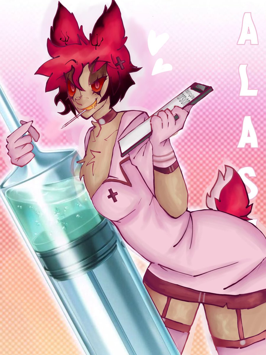 Cómo me encanta hacerlo femboy.

#HazbinHotel #Alastor