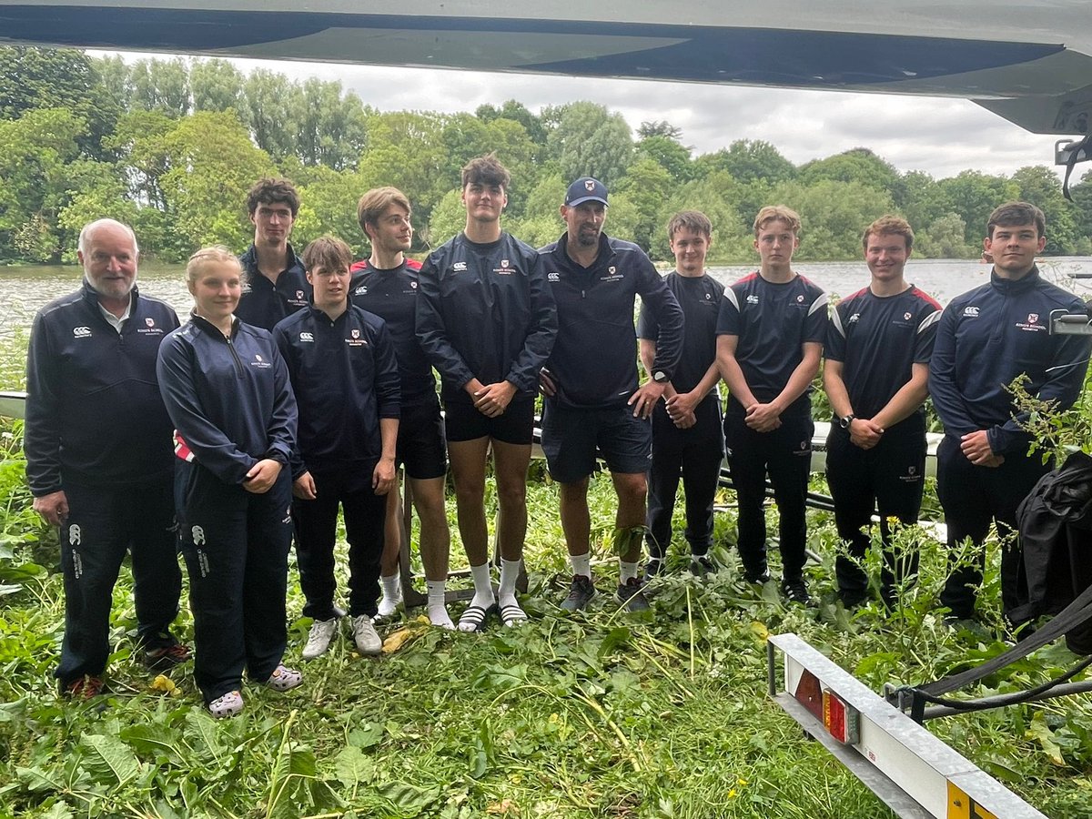 🚣🏾‍♀️ KSR Rowing 💙

Another brilliant race day for our rowers, this time at the Twickenham Regatta 

🏆 Op 4x Chester / Toby / Laurence / Taylor
🏆 J16 2x James / Ben