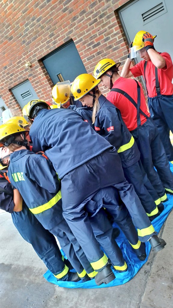 Teamwork and lots of laughs, that's what we do best 😁 <a href="/BromleyLFB/">LFB Bromley</a>