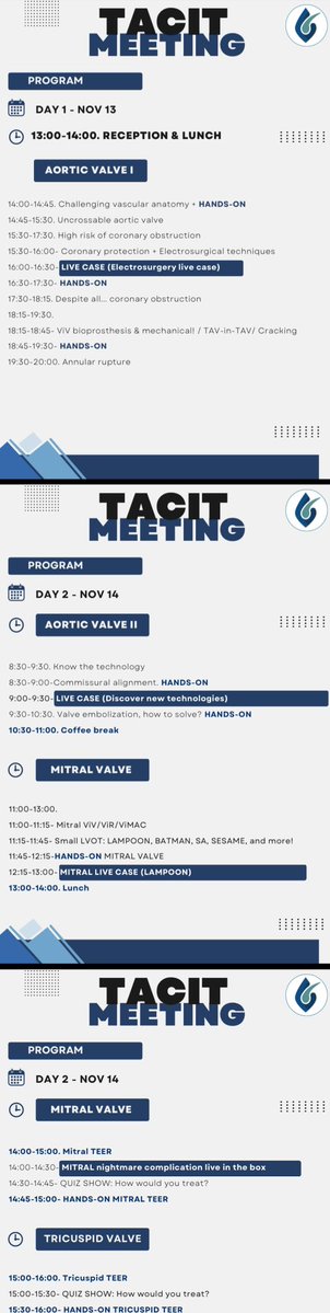 Ignacio J. Amat (@ignamatsant) on Twitter photo Ever wanted to learn the most complex interventional techniques without risk for your patients?
Then TACIT MEETING is for you!!
👉simulators based
👉top experts at your side
👉live cases
👉Join now❗️
tacitmeeting.com
<a href="/PCRonline/">PCRonline 🫀</a> <a href="/TCTMD/">TCTMD</a> <a href="/shci_sec/">ACI-SEC: Hemodinamica</a> <a href="/solaci_online/">SOLACI</a> Ever wanted to learn the most complex interventional techniques without risk for your patients?
Then TACIT MEETING is for you!!
👉simulators based
👉top experts at your side
👉live cases
👉Join now❗️
tacitmeeting.com
<a href="/PCRonline/">PCRonline 🫀</a> <a href="/TCTMD/">TCTMD</a> <a href="/shci_sec/">ACI-SEC: Hemodinamica</a> <a href="/solaci_online/">SOLACI</a>