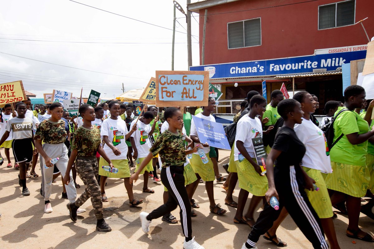 Africa is rising for climate justice! From Ghana to Kenya, communities are calling for clean, affordable, and accessible energy.  #AfrikaVuka #REPowerAfrika <a href="/350/">350 dot org</a> <a href="/350GROC/">350 Ghana Reducing Our Carbon #350Ghana</a>