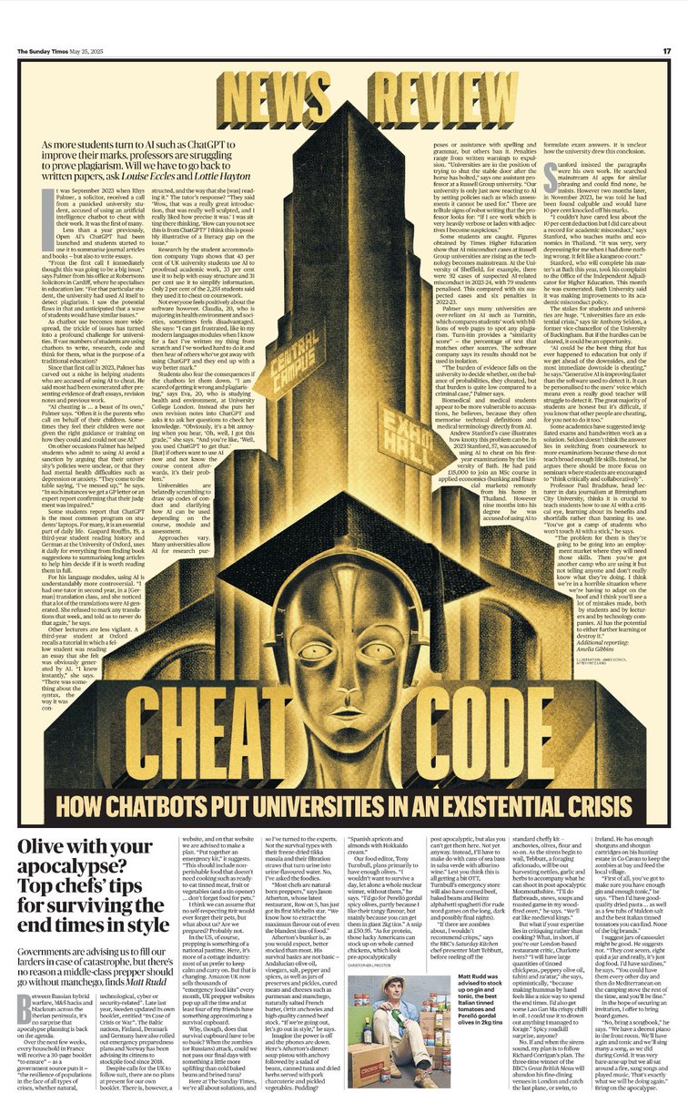 Delighted that my reporting has been featured in print in this week’s Sunday Times!