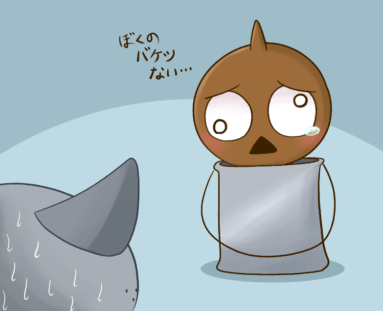 starisland_ykr's tweet photo. #SprunkiFanart 
バケツを失くしたブラッドくん https://t.co/ThtQLmvRVY