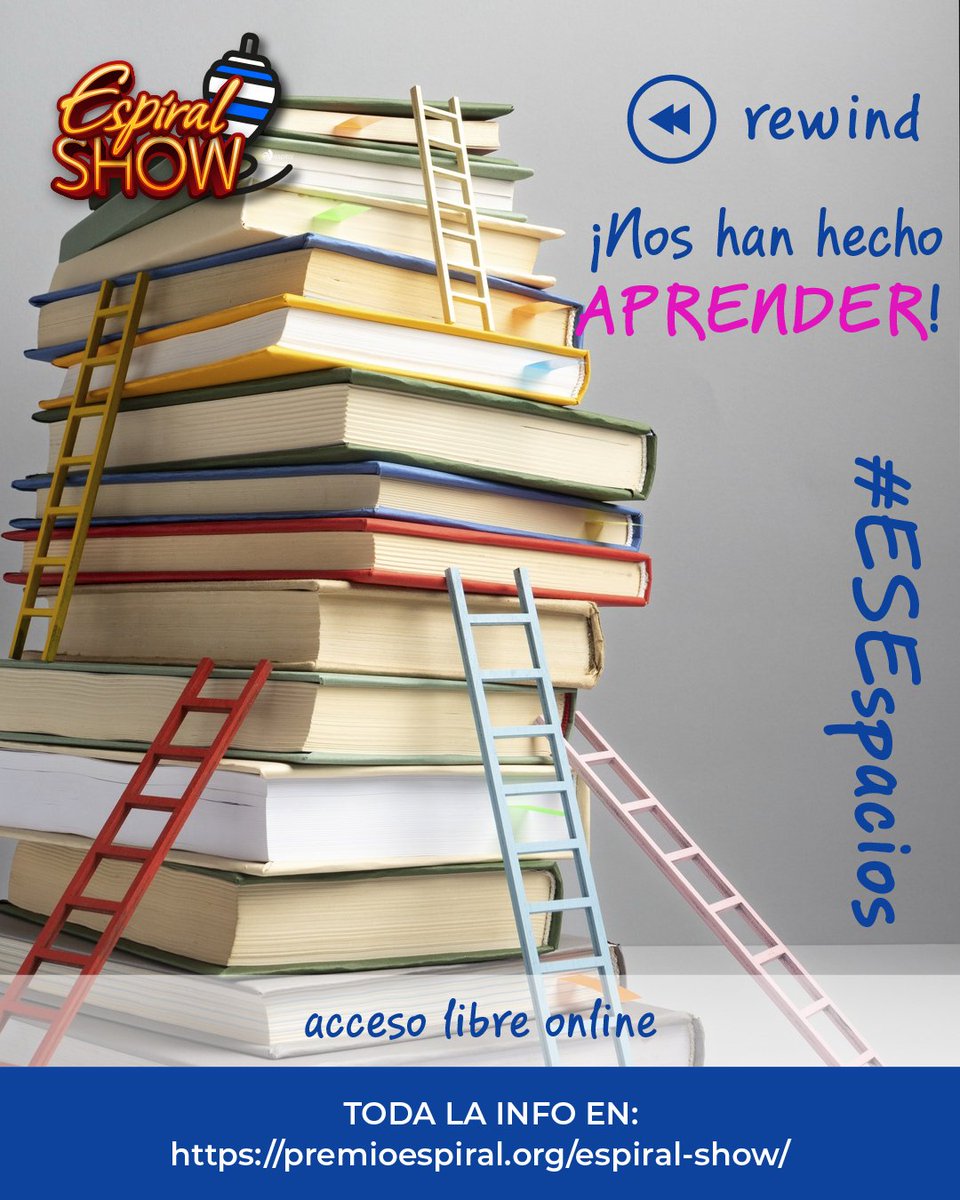 🧠 "Nos han hecho aprender"... ¡y de qué manera!
En el #EspiralShow de #EsEspacios hablamos de divulgación, inspiración y pasión por enseñar.
Gracias a quienes comparten conocimiento y nos abren nuevas ventanas educativas💬🌍
▶️ Ya puedes verlo en YouTube: youtube.com/watch?v=HFxbp9…