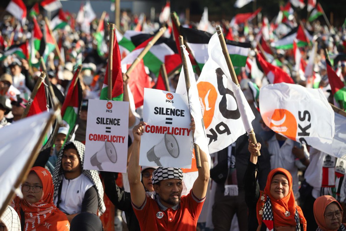 Gaza butuh tindakan, bukan sekadar simpati. #PKSbersamaGaza #HumanityForGaza