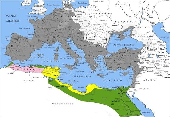 África es latín, una palabra que no ha cambiado en más de 2.000 años

Hasta la invasión árabe del norte de África en el 647 en esa zona se hablaba latín (aún queda alguna palabra, como "dinar", de DENARIUS) 

Terencio, Apuleyo,San Agustín, eran africanos

Hoy es el #DiadeAfrica